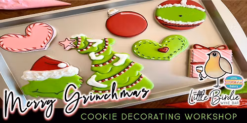 SOBER SUNDAY: Merry Grinchmas | Cookie Decorating Workshop