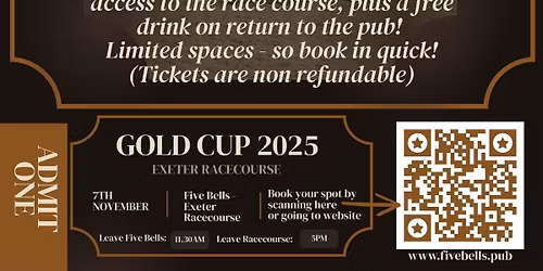 Exeter Racecourse - Afternoon at The Gold Cup!