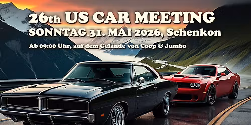 26th US-Car-Meeting in Schenkon