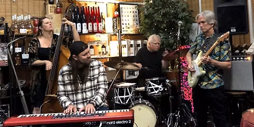 Charlie Morris and David Berry at The Wine House