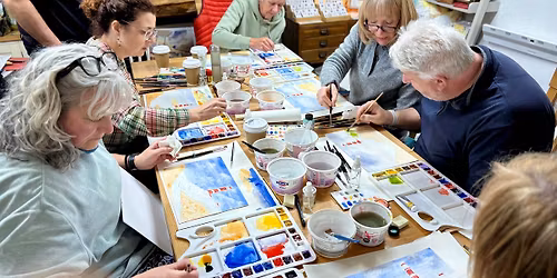 \ud83c\udfa8Beginners Half-Day Watercolour Workshop Sunday 28th June \ud83d\udc69\u200d\ud83c\udfa8 \ud83d\udc68\u200d\ud83c\udfa8.      \ud83c\udf1f5 x places