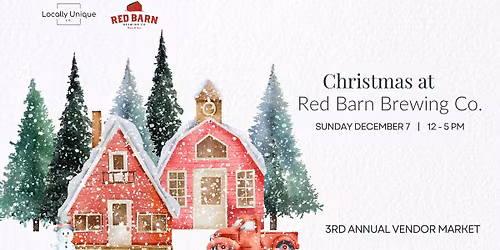 Christmas at Red Barn Brewing 2025