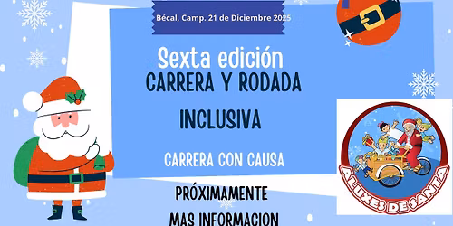 Sexta  carrera y rodada inclusiva con causa 2025