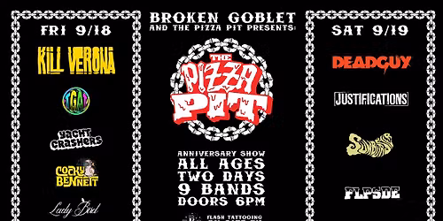 The Pizza Pit One Year Anniversary Party