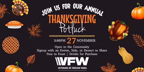 Annual Thanksgiving Potluck