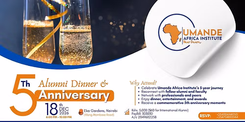 Alumni Dinner & 5th Anniversary
