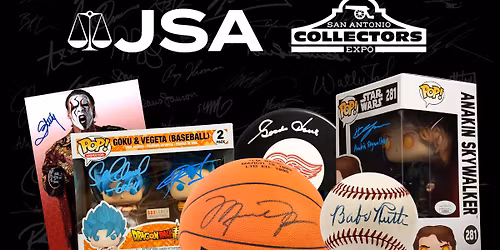 JSA at the San Antonio Collector's Expo