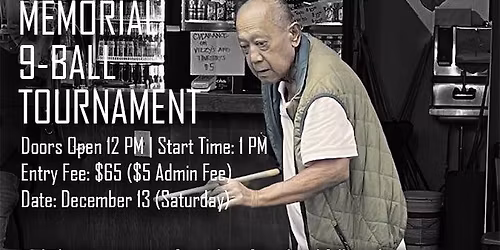 Dodong Memorial 9-Ball Tournament