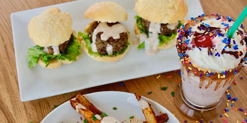 Father's Day Sliders + Shakes Class (Ages 9+ Family Class)