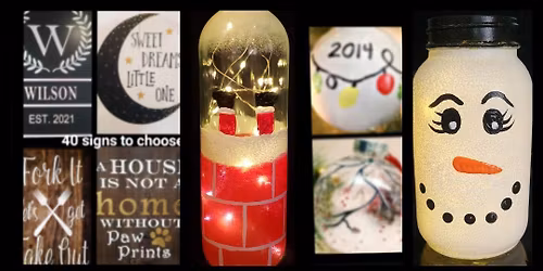 The Barnstone Grill Winter Paint Night