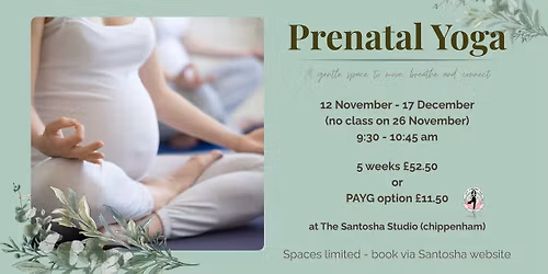 Prenatal Yoga 