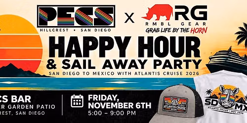 Happy Hour and Sail Away Party