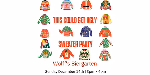 This could get Ugly\u2026. Sweater party