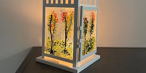 Fused Glass Lantern