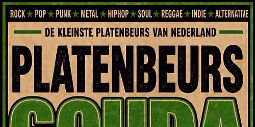Platenbeurs Gouda Agnietenkapel zaterdag 11 oktober