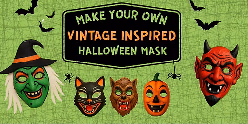 Make Your Own Vintage Halloween Mask