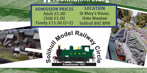 Solihull Model Railway Circle Annual Exhibition