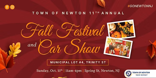 Newton\u2019s 11th Annual Fall Festival & Car Show
