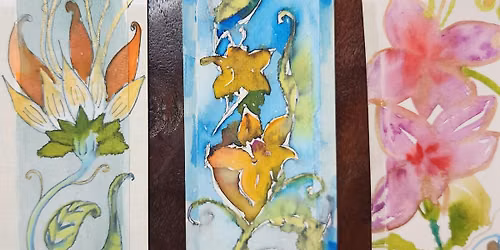 Watercolor & Pastel Technique Class with Terry Cee
