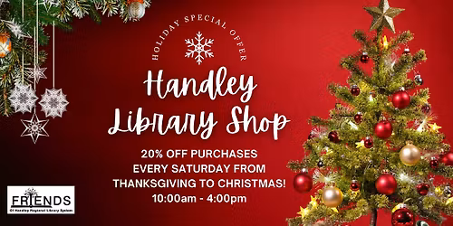 Library Shop Sale @ Handley Library