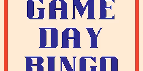 Game Day Bingo