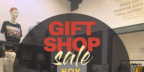 Thanksgiving Week Gift Shop Sale