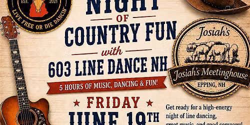 Country Night with Amanda & Kathleen from 603 Line Dance NH