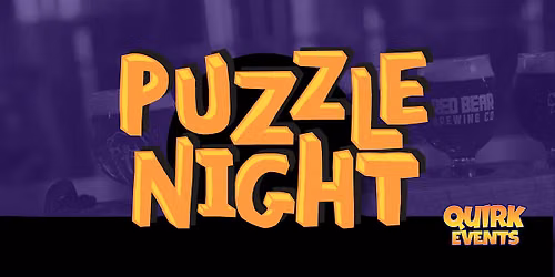 Puzzle Night at Saucy Brew Works in Columbus!