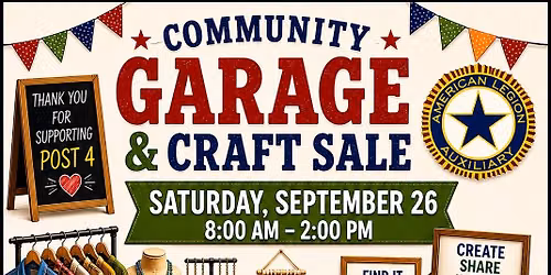 Community Garage & Craft Sale