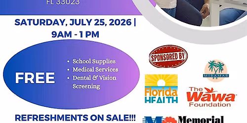 Back to School Health Fair With Wellness Panels and Live Q and A