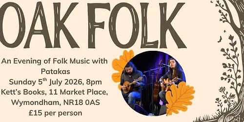 Oak Folk: An Evening of Folk Music with Patakas