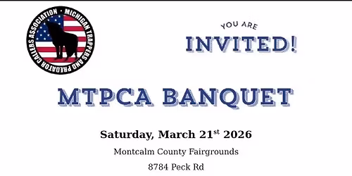 Michigan Trapping and Predator Calling Association are hosting a Banquet