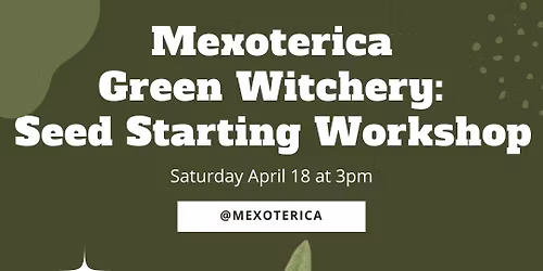 Seed Staring Workshop \ud83c\udf31