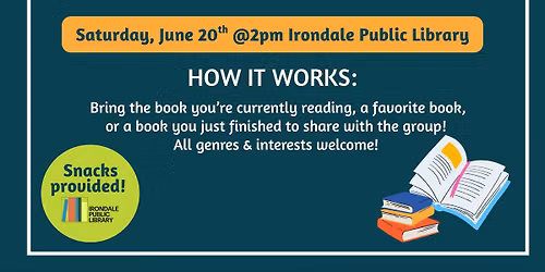 Bring Your Own Book (BYOB) Teen Book Club