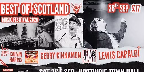 Best of Scotland: Capaldi, Cinnamon & Calvin