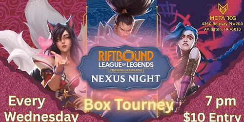 Riftbound Nexus Night Wednesdays