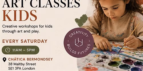 KIDS ART WORKSHOP (EVERY SATURDAY)