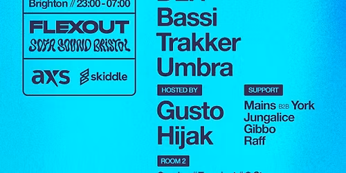 Flexout vs Sofa Sound - DLR, Bassi, Umbra, Trakker