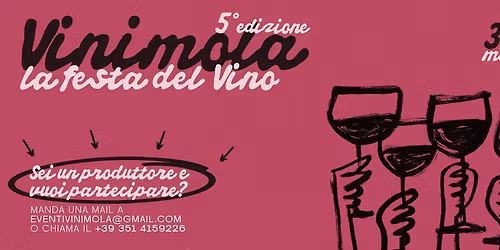 VINIMOLA - V EDIZIONE - INGRESSO LIBERO - ACQUE MINERALI