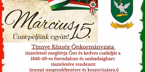 Emlékezzünk együtt közösségünkben a szabadság hőseire! 