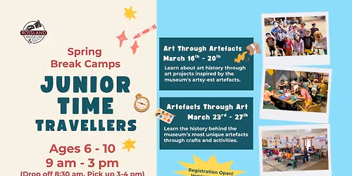 Junior Time Travellers: Art Through Artefacts