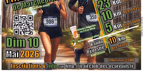 TRAIL des Ecureuils de Marcheprime