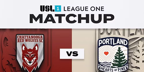 Chattanooga Red Wolves SC at Portland Hearts of Pine
