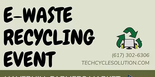 Community E-Waste Recycling & Data Destruction