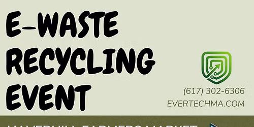 Community E-Waste Recycling & Data Destruction