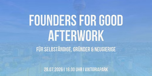 Founders for Good Afterwork goes Picknick