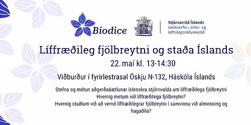 L\u00edffr\u00e6\u00f0ileg fj\u00f6lbreytni og sta\u00f0a \u00cdslands