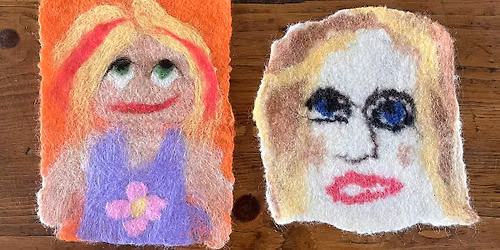 Wet Felting Workshop - make your own fibre art!