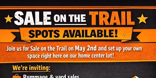 Sale on the Trail