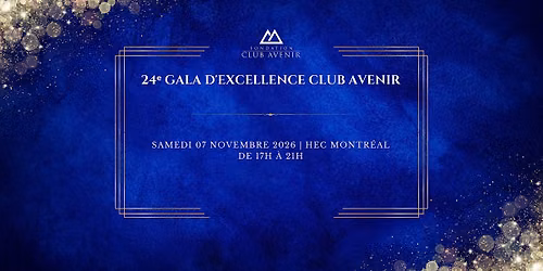 24e Gala d'Excellence Club Avenir